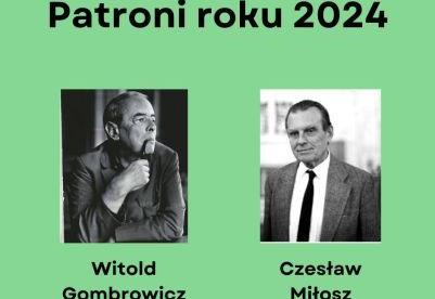 kolaż zdjęć patronów roku 2023/2024