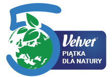 logotyp programu velvet piątka dla natury