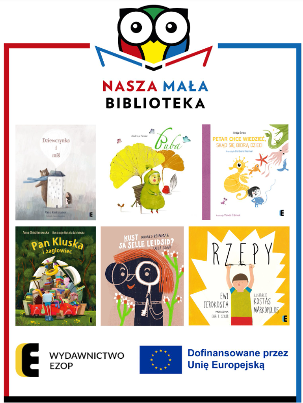 plakat projektu Nasza Mała Biblioteka