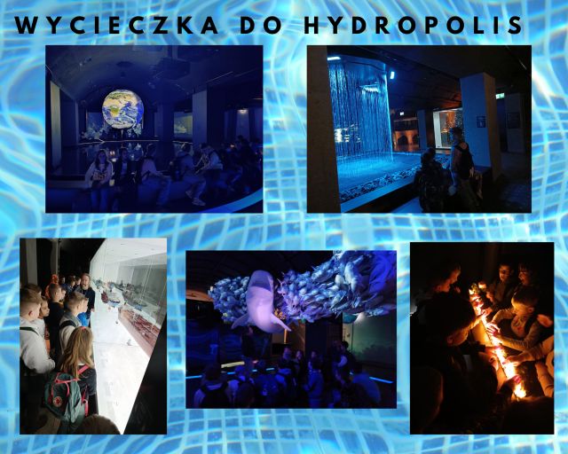 uczniowie w Hydropolis