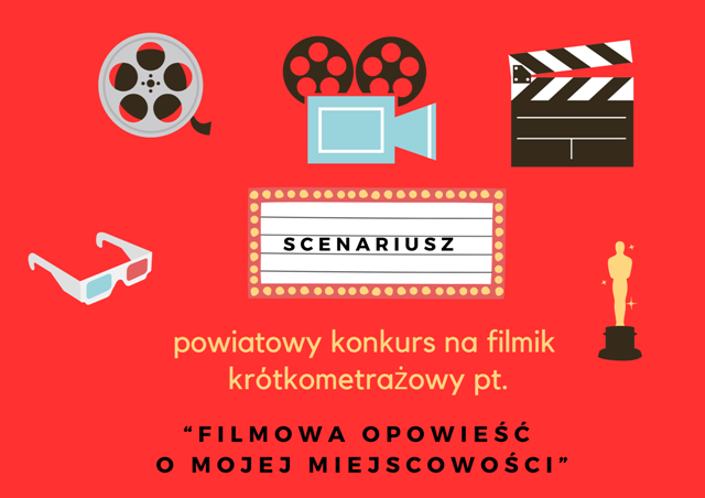 plakat o kunkursie filmowym