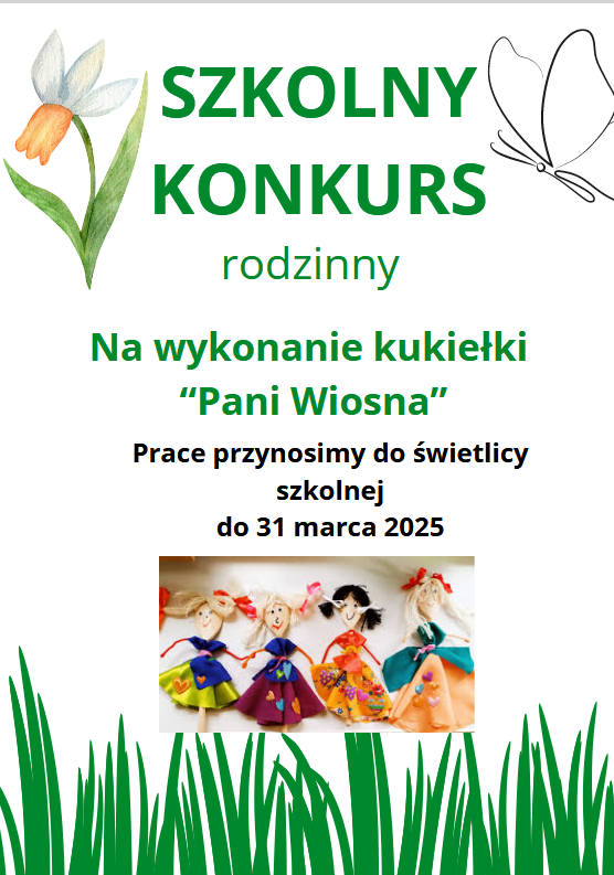 plakat konkursu rodzinnego